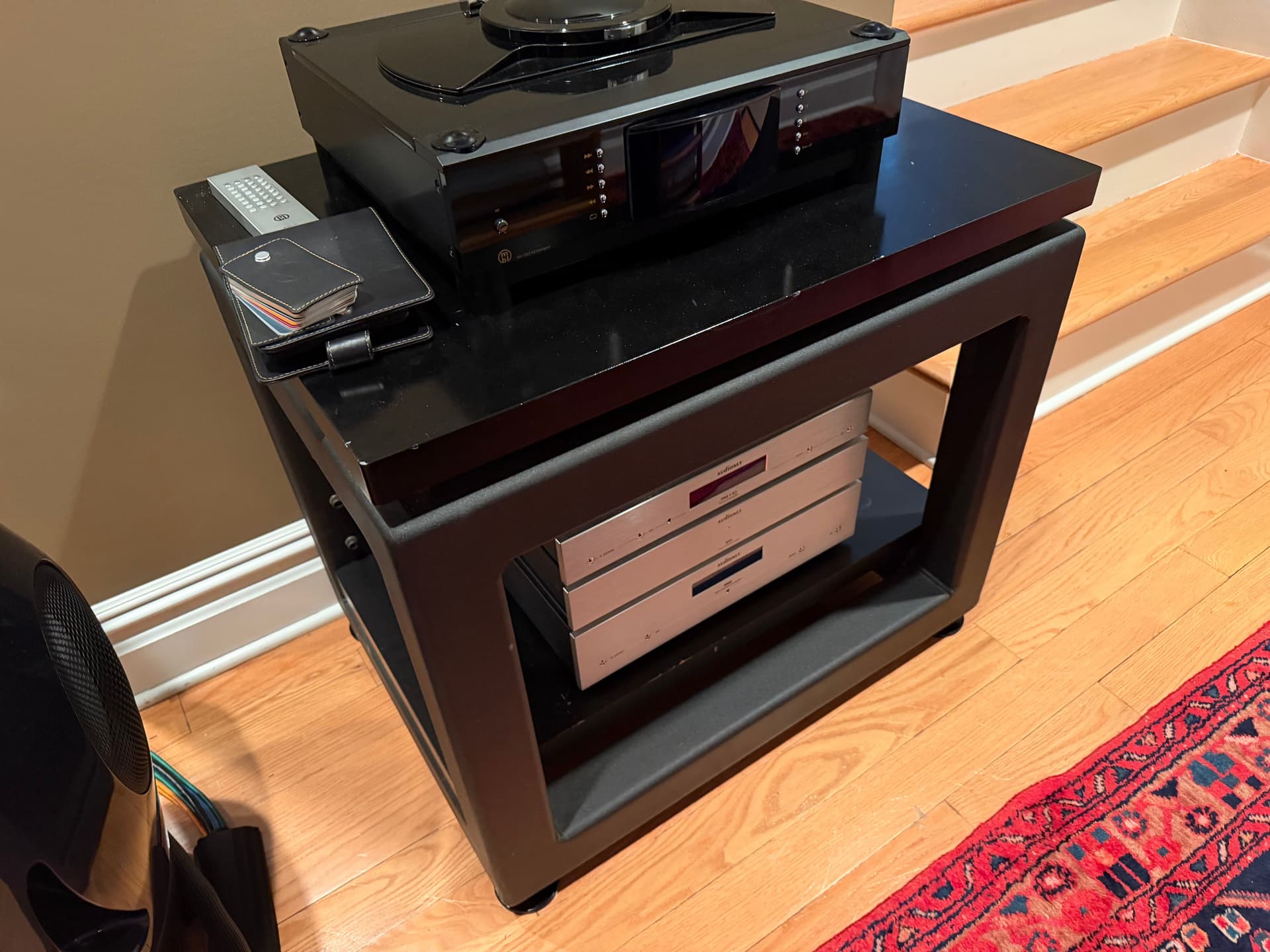 Mike Frederickson Custom Two-Shelf Rack — Ideal for Large Turntables — view 1
